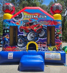 racing fun bouncer
