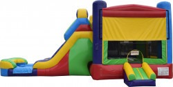 Retro Bounce House w/ Slide